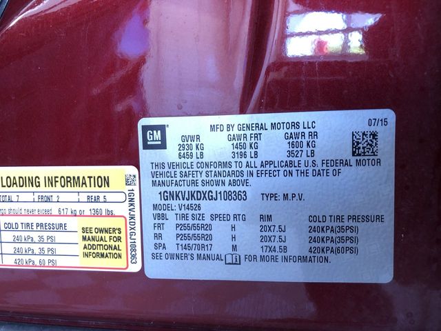Thumbnail: 2016 Chevrolet Traverse - 25