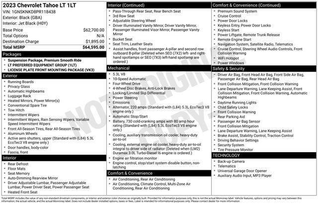 Thumbnail: 2023 Chevrolet Tahoe - 17