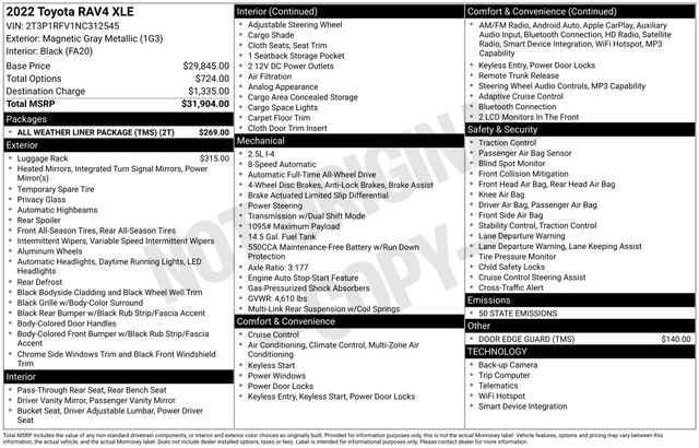Thumbnail: 2022 Toyota RAV4 - 18
