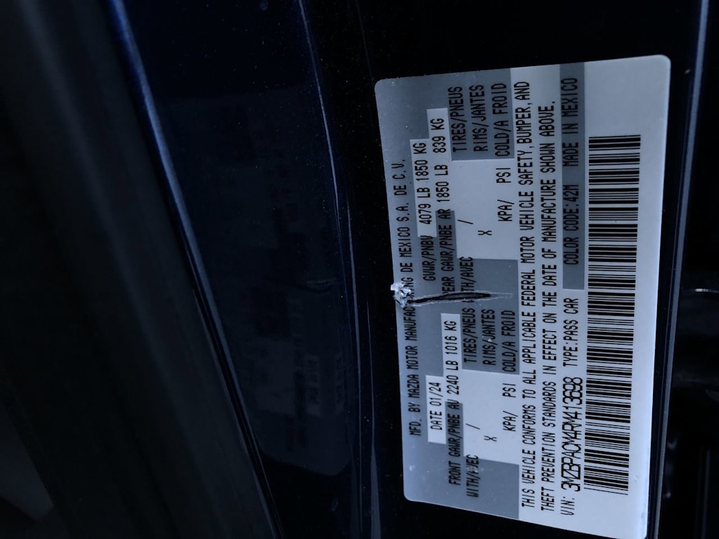 2024 Mazda Mazda3 Preferred 17