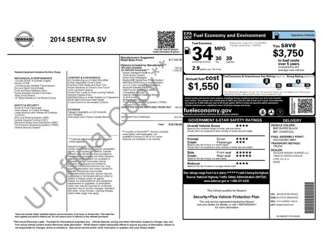 Thumbnail: 2014 Nissan Sentra - 16