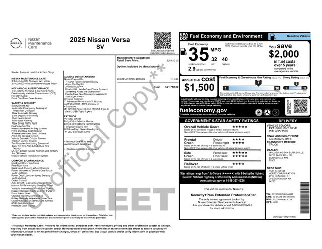 Thumbnail: 2025 Nissan Versa - 18