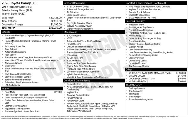 Thumbnail: 2026 Toyota Camry - 18