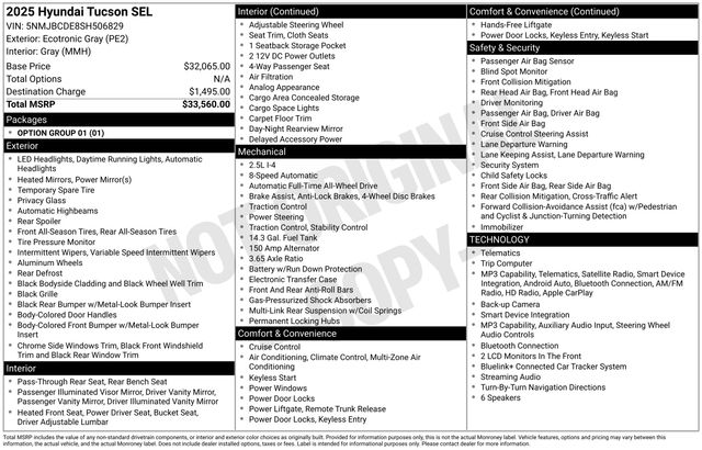 Thumbnail: 2025 Hyundai Tucson - 17