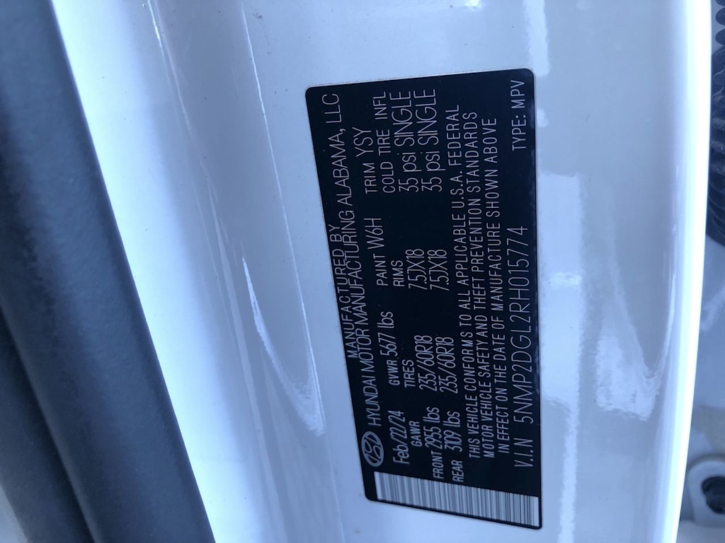 2024 Hyundai Santa Fe SEL 15
