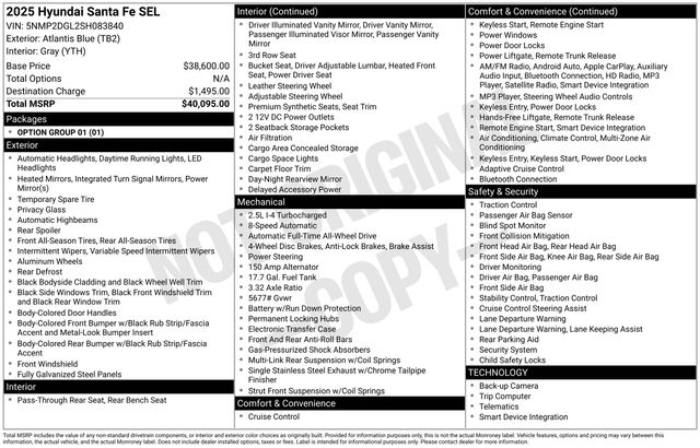 Thumbnail: 2025 Hyundai Santa Fe - 16