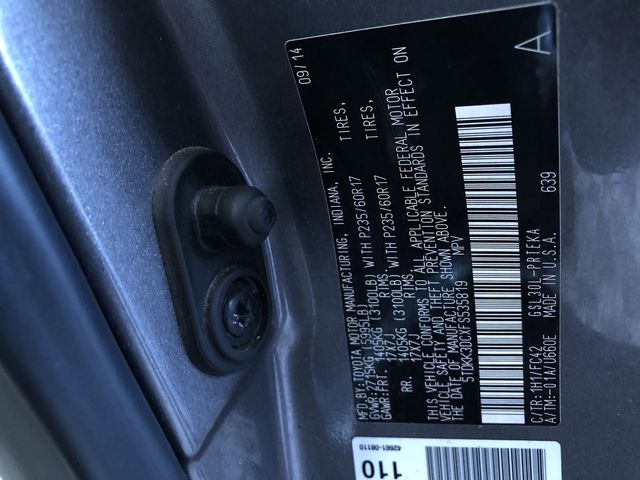 Thumbnail: 2015 Toyota Sienna - 34