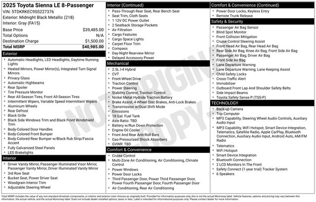 Thumbnail: 2025 Toyota Sienna - 18