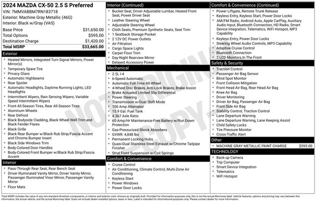 Thumbnail: 2024 Mazda CX-50 - 20