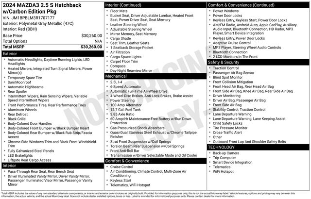 Thumbnail: 2024 Mazda Mazda3 - 20