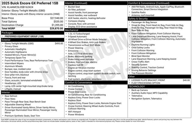 Thumbnail: 2025 Buick Encore GX - 19