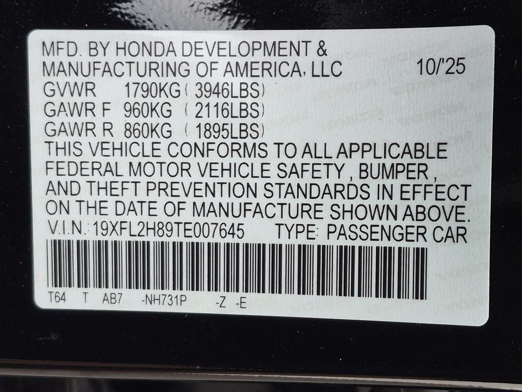 Thumbnail: 2026 Honda Civic - 19