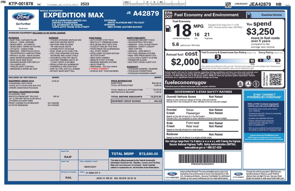Thumbnail: 2018 Ford Expedition MAX - 38