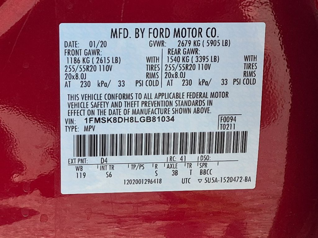 Thumbnail: 2020 Ford Explorer - 19