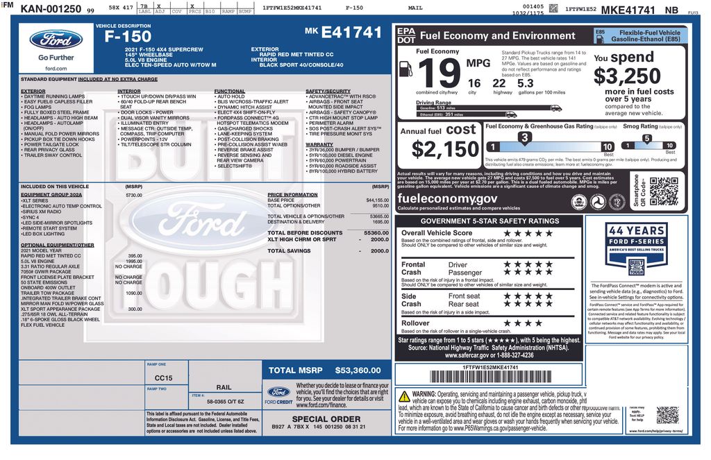 Thumbnail: 2021 Ford F-150 - 19