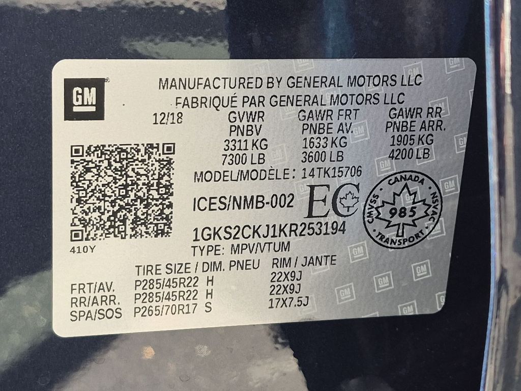 Thumbnail: 2019 GMC Yukon - 19