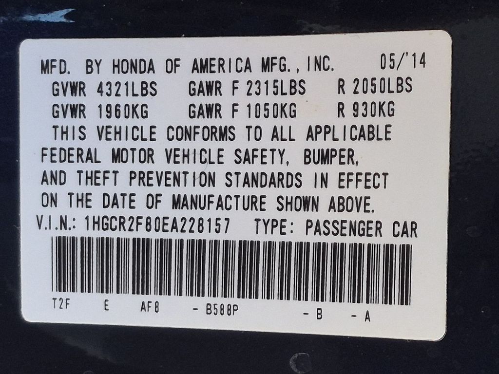 Thumbnail: 2014 Honda Accord - 19