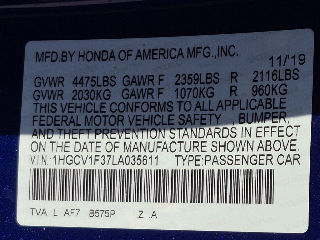 Thumbnail: 2020 Honda Accord - 19