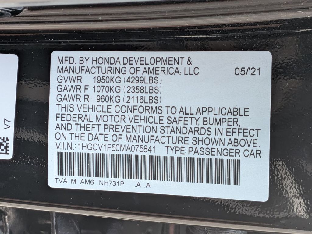 Thumbnail: 2021 Honda Accord - 19