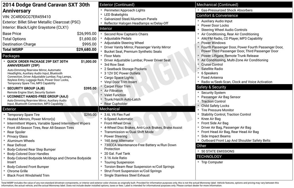 Thumbnail: 2014 Dodge Grand Caravan - 37