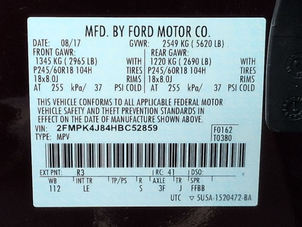 Thumbnail: 2017 Ford Edge - 19