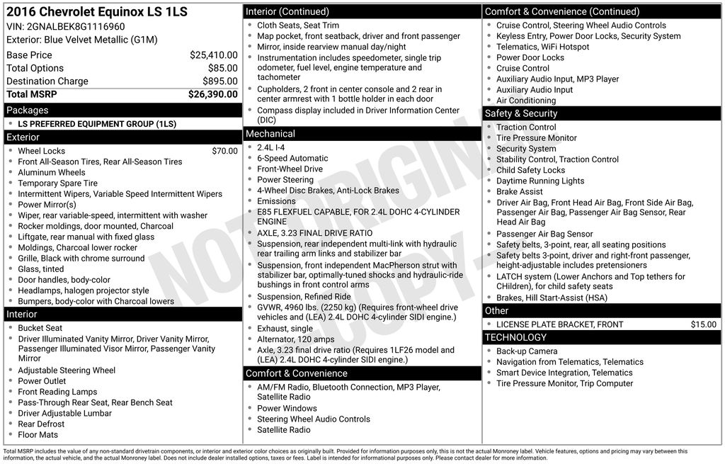 Thumbnail: 2016 Chevrolet Equinox - 37