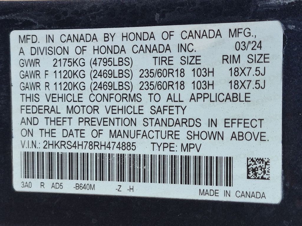 Thumbnail: 2024 Honda CR-V - 19