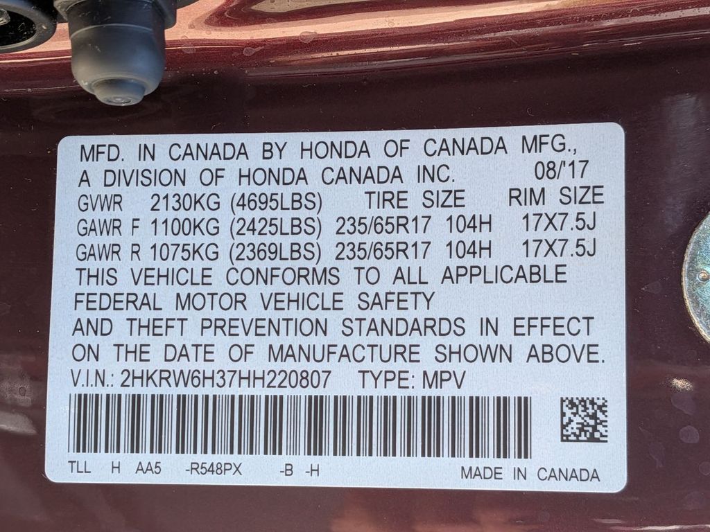 Thumbnail: 2017 Honda CR-V - 20