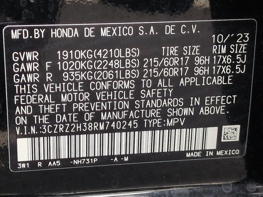 Thumbnail: 2024 Honda HR-V - 20