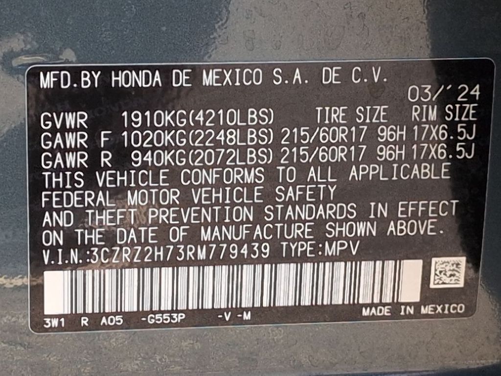 Thumbnail: 2024 Honda HR-V - 19