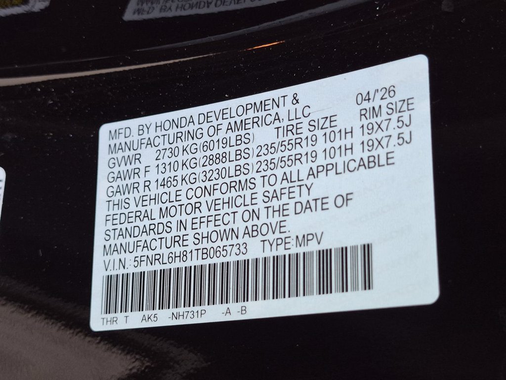 Thumbnail: 2026 Honda Odyssey - 18