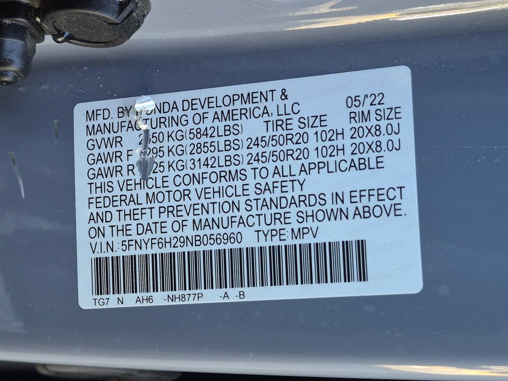 Thumbnail: 2022 Honda Pilot - 18