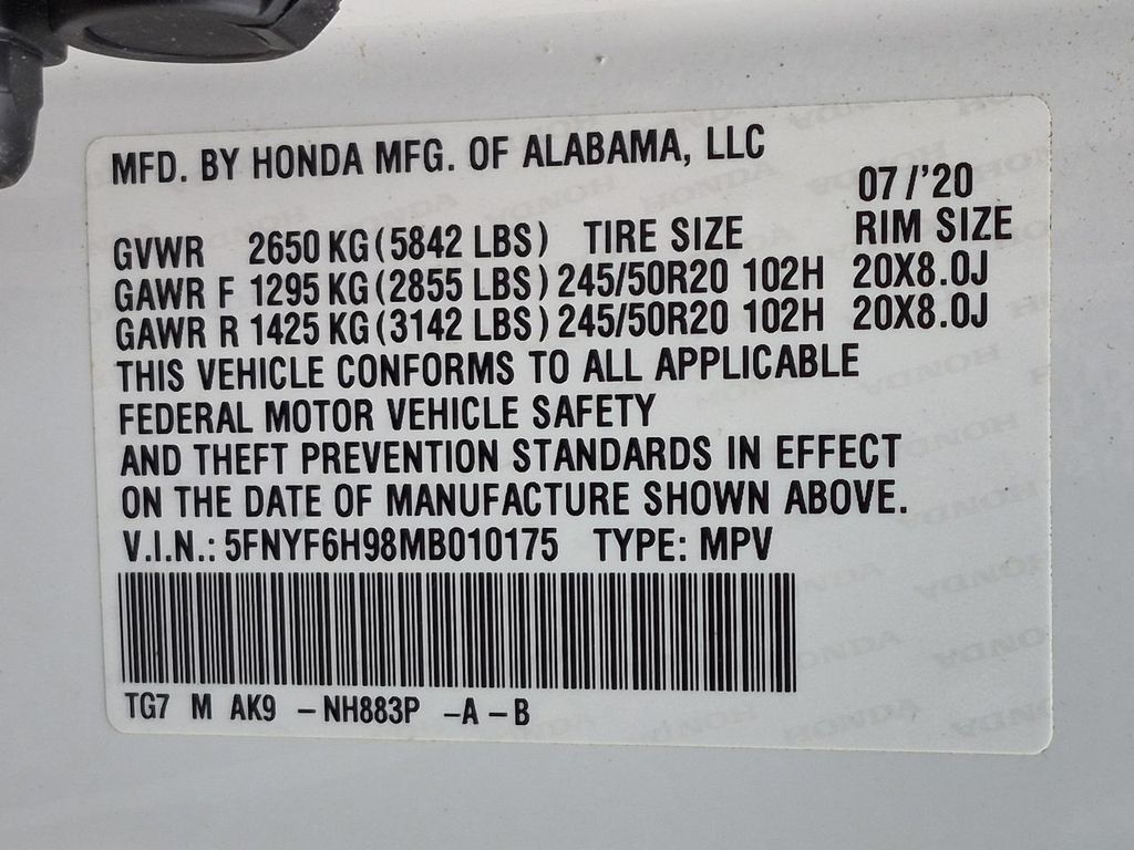 Thumbnail: 2021 Honda Pilot - 19