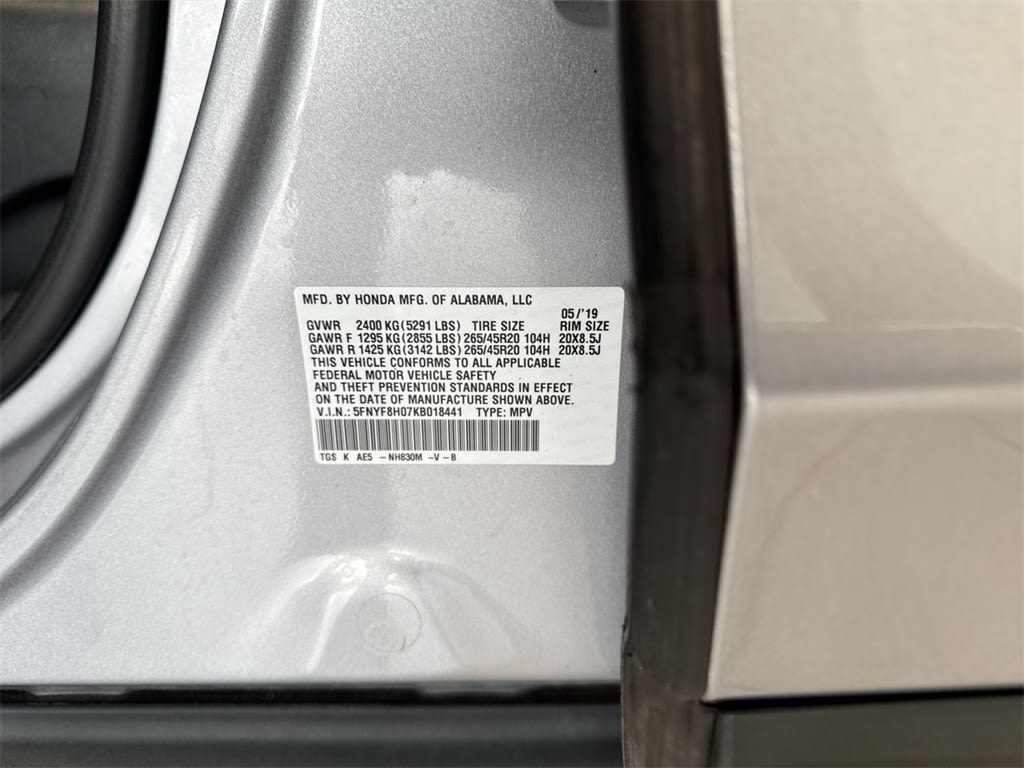 2019 Honda Passport Elite 21