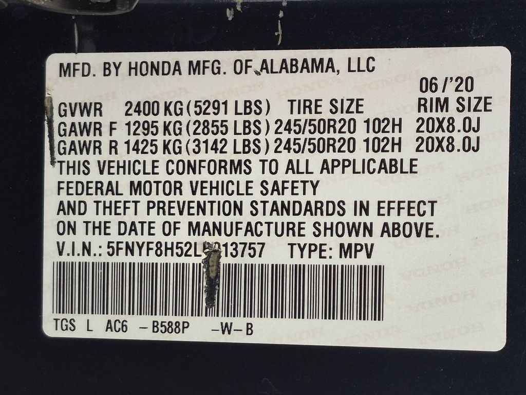 Thumbnail: 2020 Honda Passport - 19