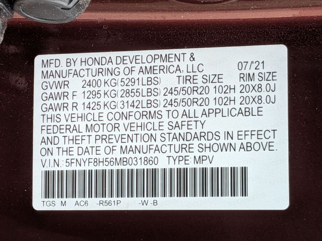Thumbnail: 2021 Honda Passport - 19