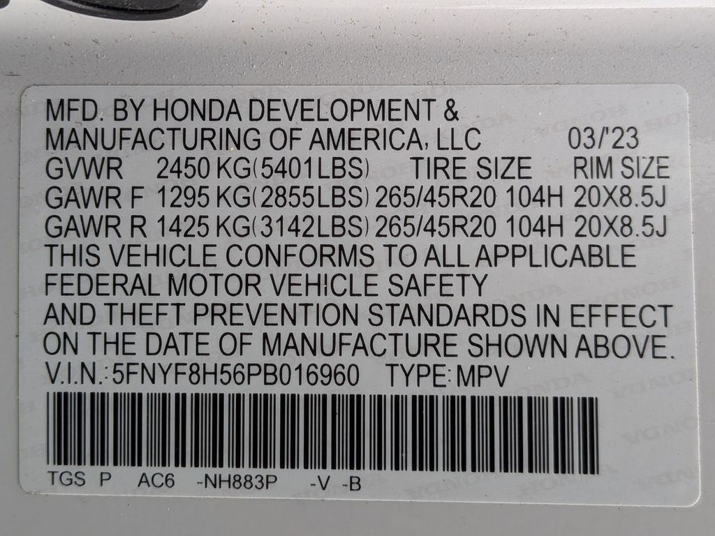 Thumbnail: 2023 Honda Passport - 20