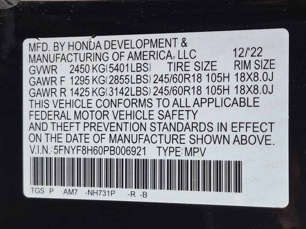 Thumbnail: 2023 Honda Passport - 19