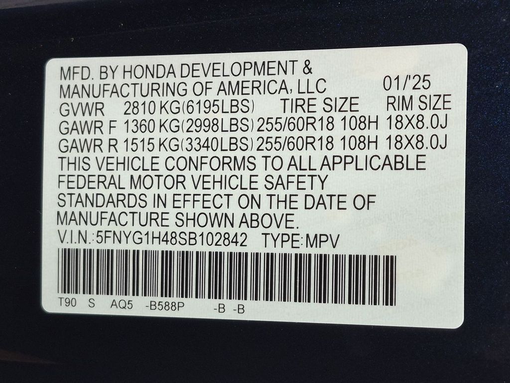Thumbnail: 2025 Honda Pilot - 19