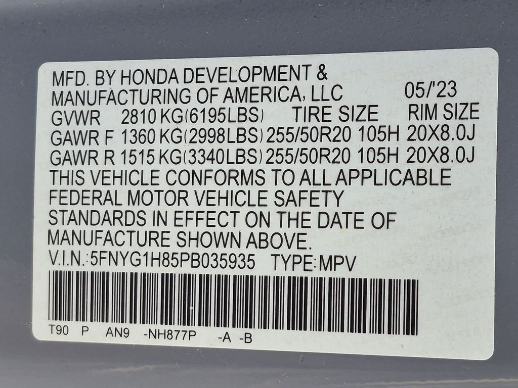 Thumbnail: 2023 Honda Pilot - 19