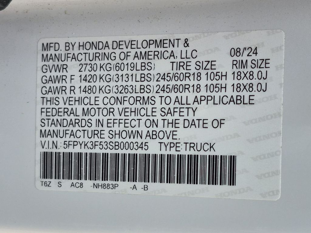 Thumbnail: 2025 Honda Ridgeline - 38