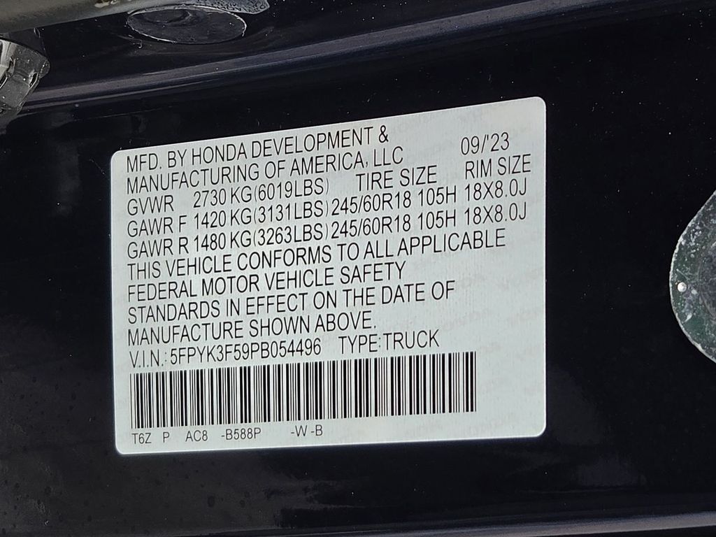 Thumbnail: 2023 Honda Ridgeline - 19