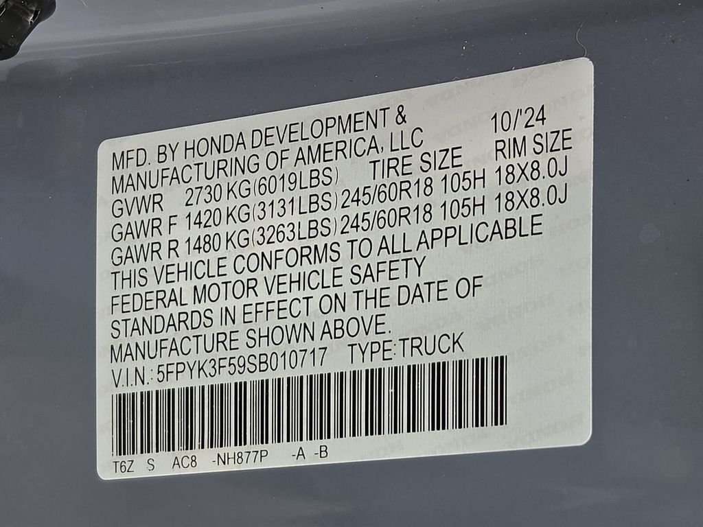 Thumbnail: 2025 Honda Ridgeline - 20
