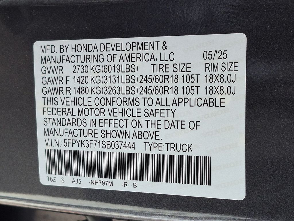 Thumbnail: 2025 Honda Ridgeline - 20