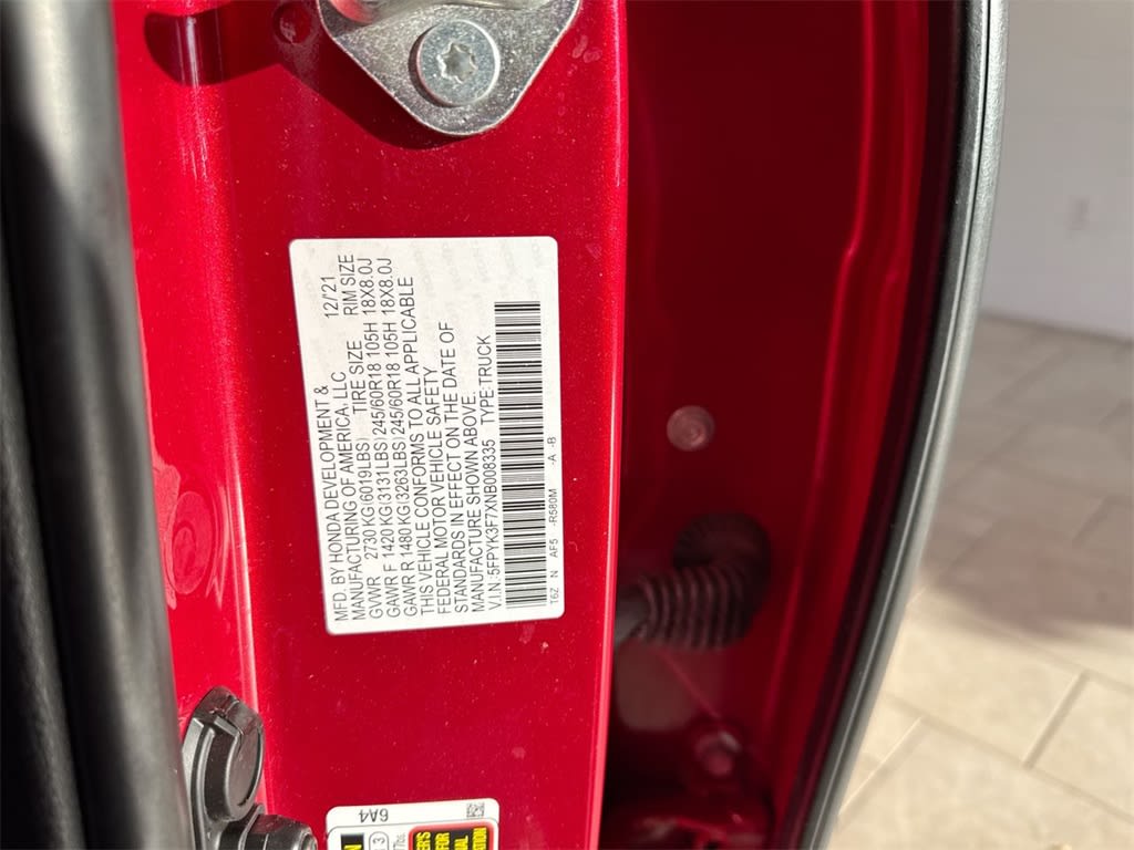Thumbnail: 2022 Honda Ridgeline - 21