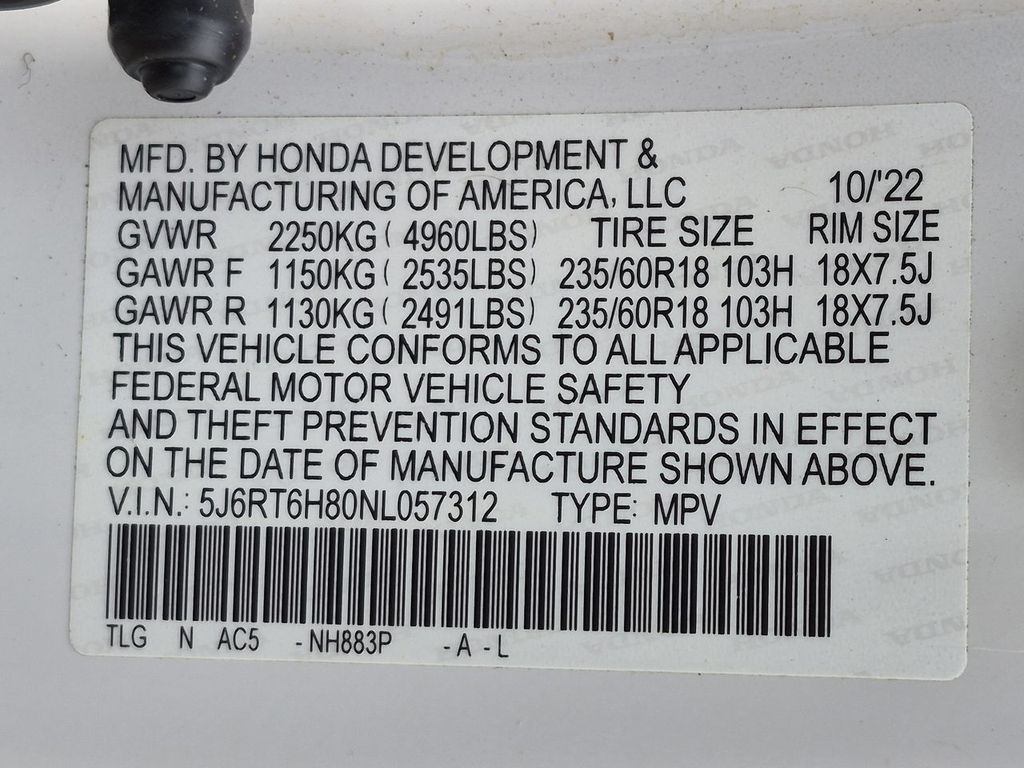 Thumbnail: 2022 Honda CR-V - 18