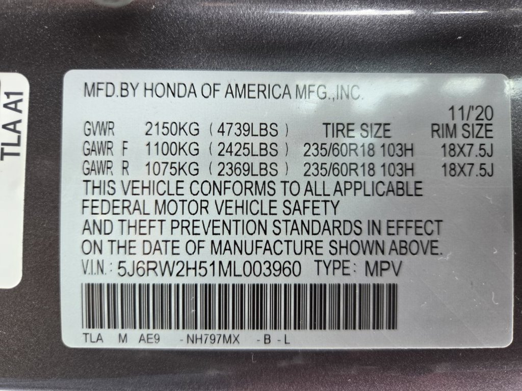 Thumbnail: 2021 Honda CR-V - 18