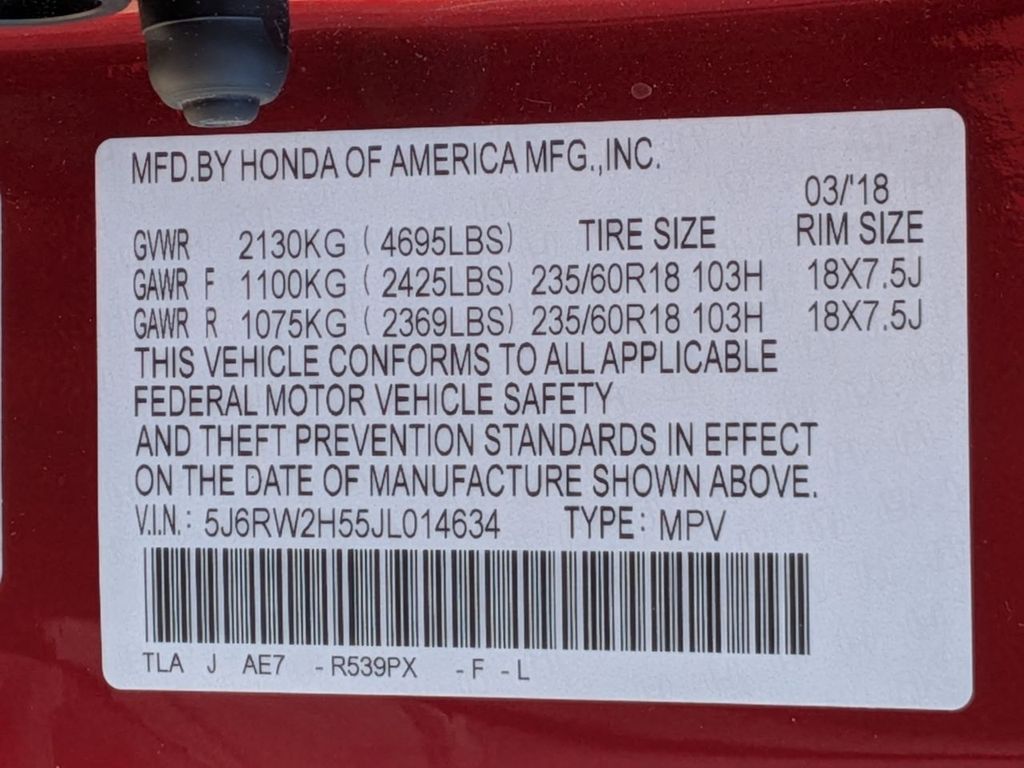 Thumbnail: 2018 Honda CR-V - 19