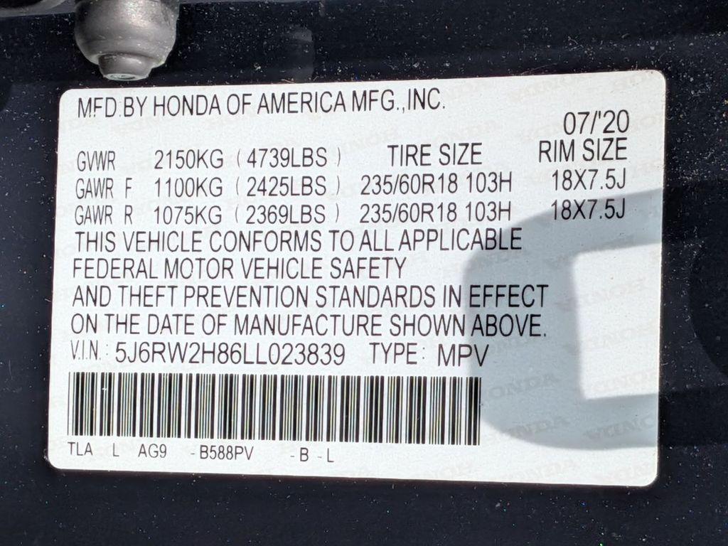 Thumbnail: 2020 Honda CR-V - 19