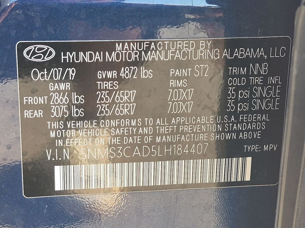 Thumbnail: 2020 Hyundai Santa Fe - 20